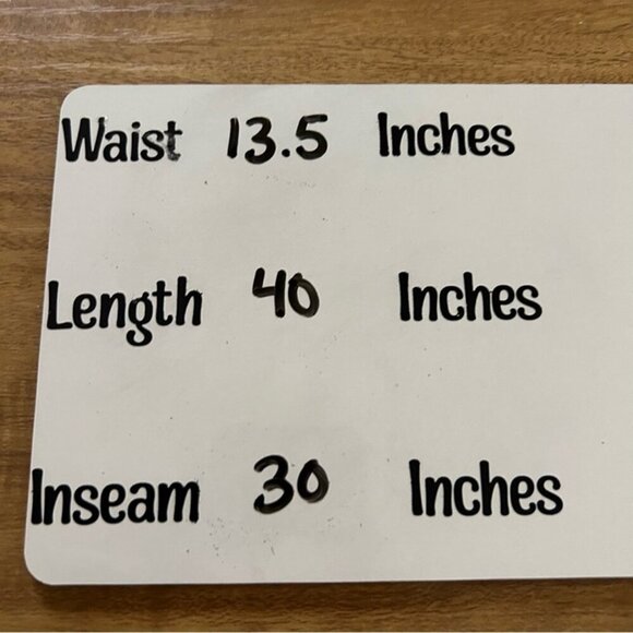 Blank NYC The Lexington Slim Straight Blue Flared Distressed Split Hem Jeans 26” - Picture 8 of 8